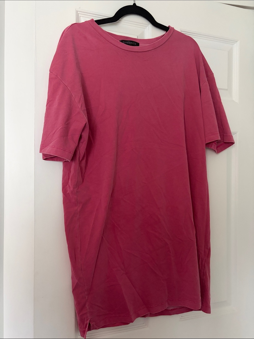 Dynamite Mini Dress in Rose Pink